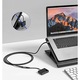 JSAUX USB-C apa-USB-C csatlakozókábel 100W/5A 1M