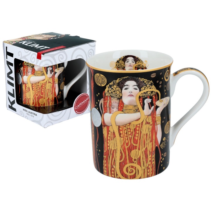 Bögre CARMANI, G. Klimt, Orvostudomány, többszínű, 300ml