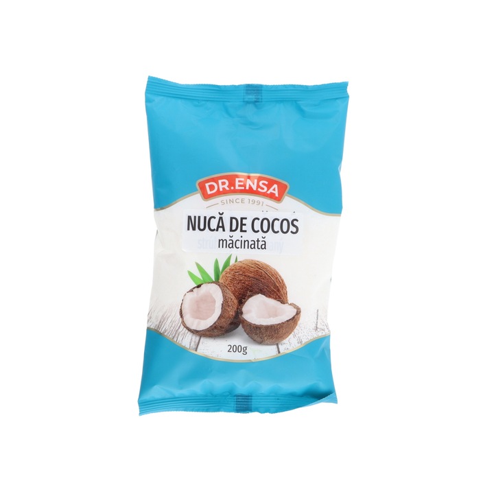 Nuca de cocos macinata Dr. Ensa, 200 g