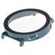 Carcasa cu sticla Bizon pentru Huawei Watch GT 5 41 mm, verde, policarbonat, ultra subtire