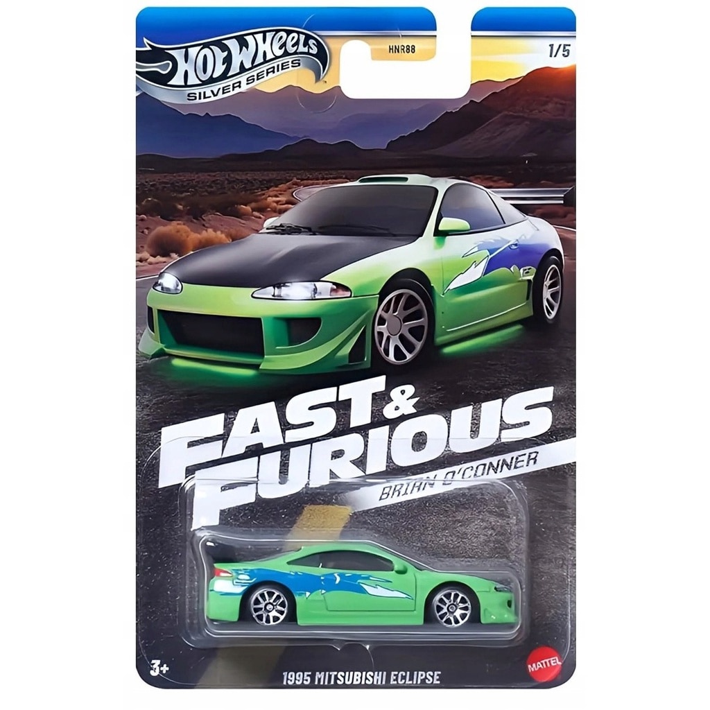 Set 5 Masinute metalice Hot Wheels, Fast & Furious Brian O'Connor