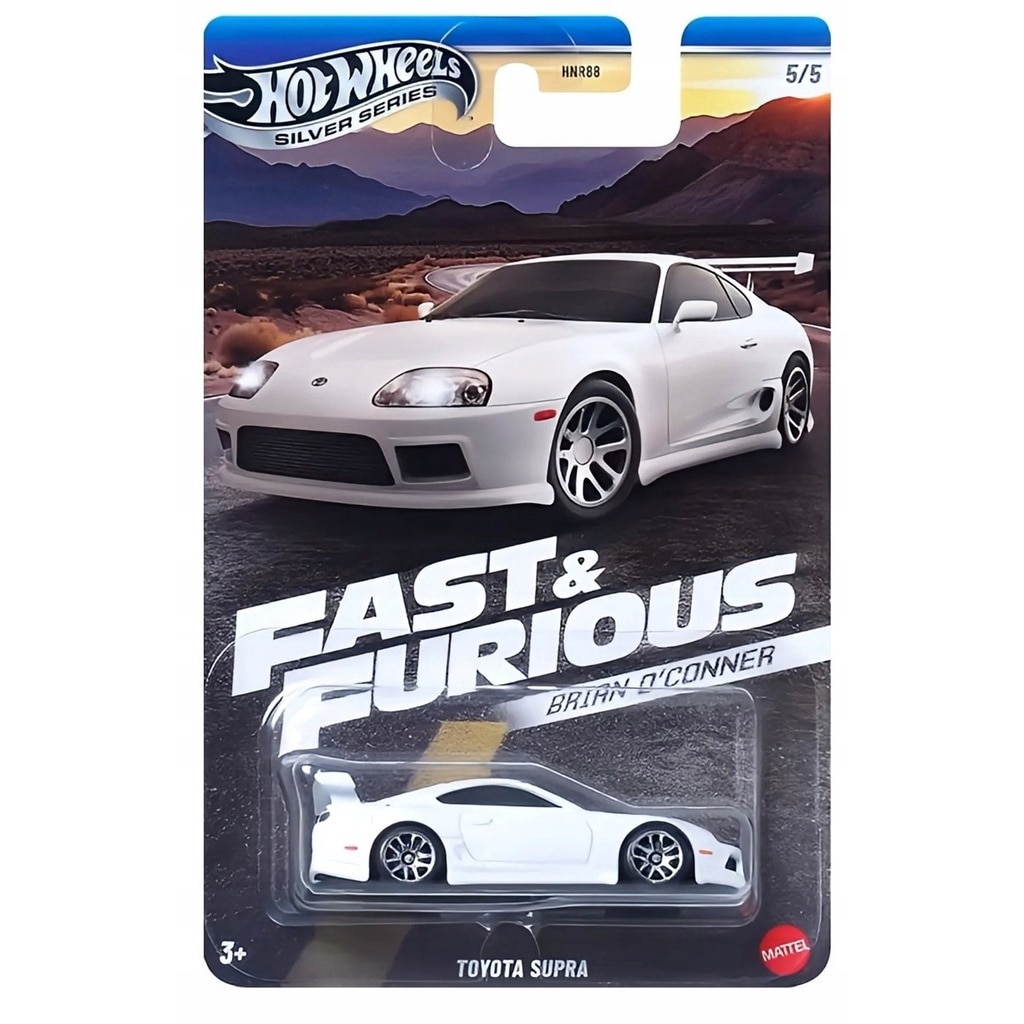 Set 5 Masinute metalice Hot Wheels, Fast & Furious Brian O'Connor