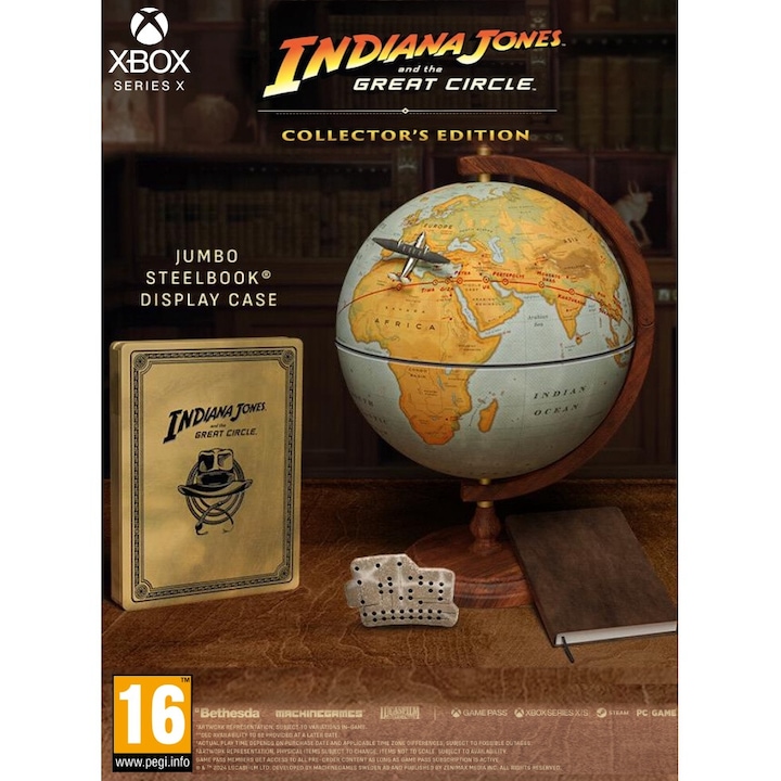 Игра MACHINEGAMES Indiana Jones And The Great Circle Collector издание (code In Box), за Xbox Series X
