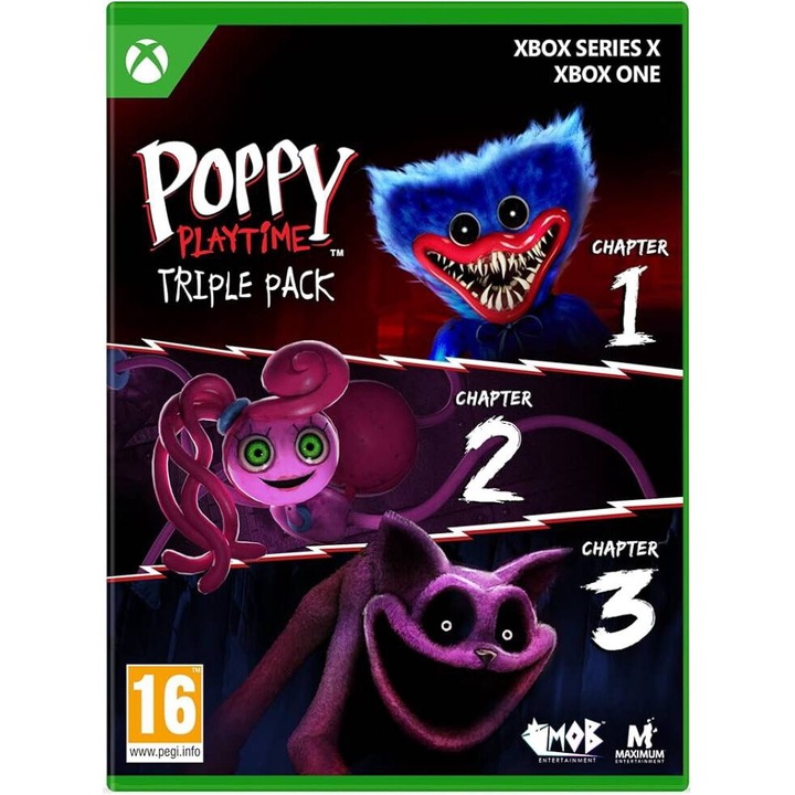 Joc Poppy Playtime Triple Pack Pentru Xbox One Si Xbox Series X