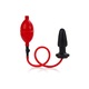 CalExotics anális csatlakozó, bővíthető modell, fekete, piros