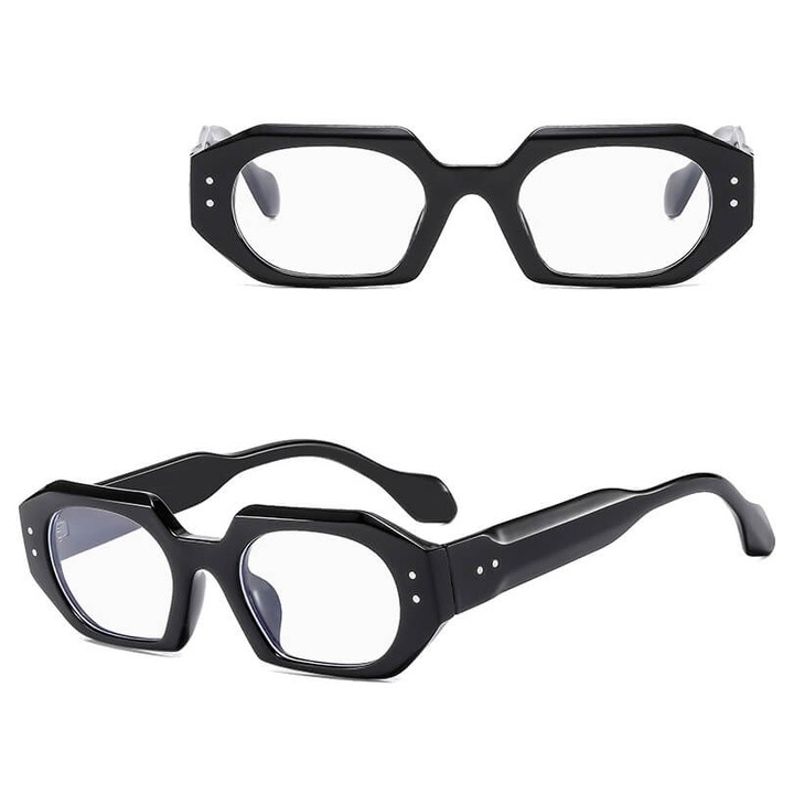 Ochelari protectie lumina albastra, Stylion, Negru
