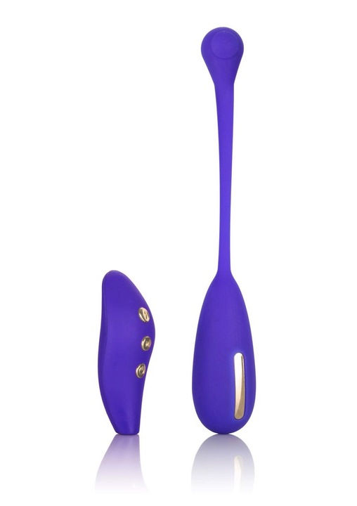 Вибратор CalExotics Estim Remote Kegel, 7 вибрационни функции, 5 електростимулационни функции, Син