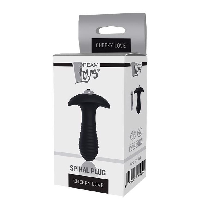 Dream Toys anális dugó, egysebességes, 100%-ban biztonságos anyag, kényelmes