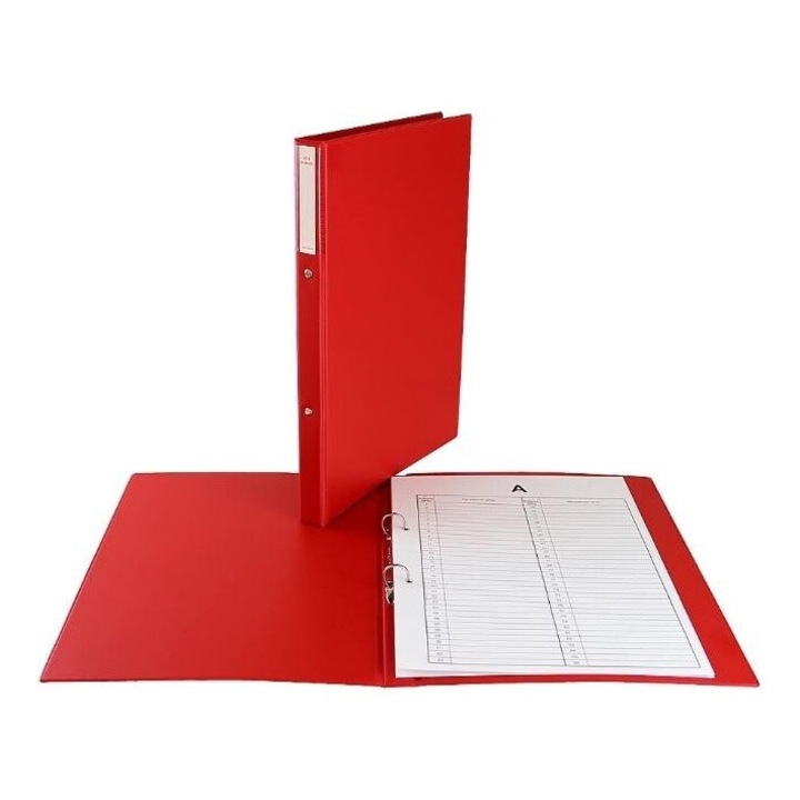 Mapa, Biurfol, 2 cm, rosie, 313x225mm, PVC