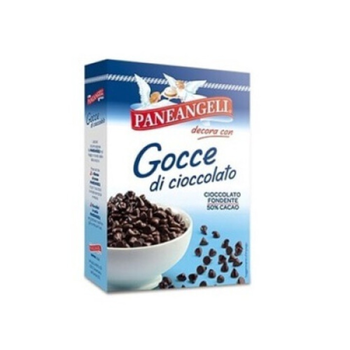 Picaturi din ciocolata neagra Gocce Paneangeli 125g