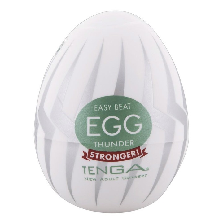 Мастурбатор, Tenga Egg Thunder, 7 см, Розов, С включен лубрикант