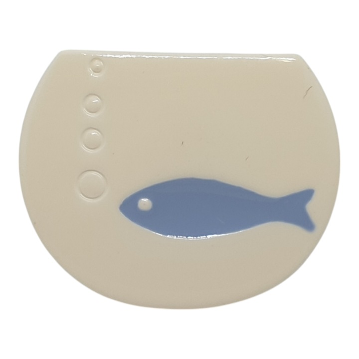 Gyermek szekrény fogantyú, Metafranc, halak fehér akváriumban