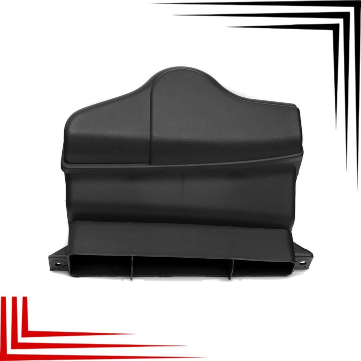 Levegőbeömlő, AWParts, Kompatibilis Skoda Audi A3 1.6 Benzin, 1K0805971C, Műanyag, Levegőszűrő, Fekete