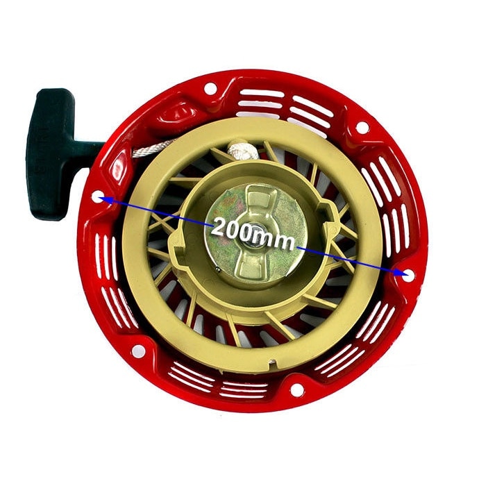 Avviamento A Fune Per Motori Lifan, Kipor, Loncin E Zongshen 188 – Compatibile Con Generatori, Pompe Acqua E Piastre Vibranti, Misura 215x50 Mm