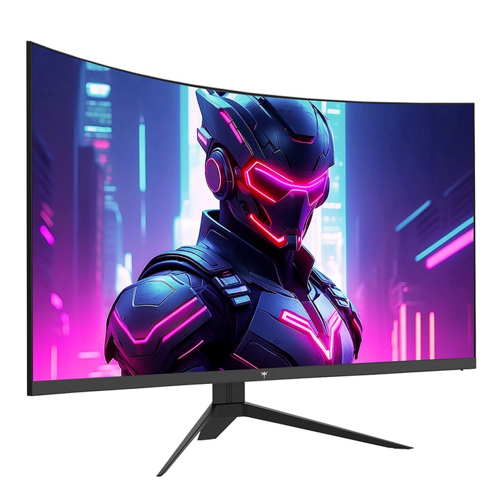 KTC H32S17F 32'' Curved Gaming монитор, 1920x1080, 240Hz, 125% sRGB, черен, VESA 100x100mm