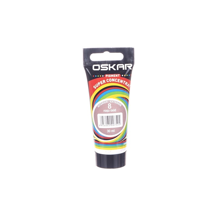 Pigment Oskar rosu oxid 30 ml, interior/exterior