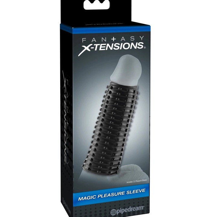 Manson Fantasy X-Tensions, pipedream, TPR, текстуриран, черен