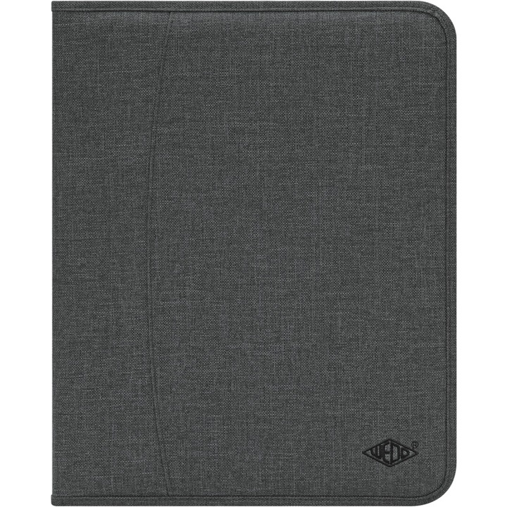 Mapa Organizator WEDO A4 College, Culoare Gri, cu Fermoar – Ideala pentru Profesionisti si Studenti