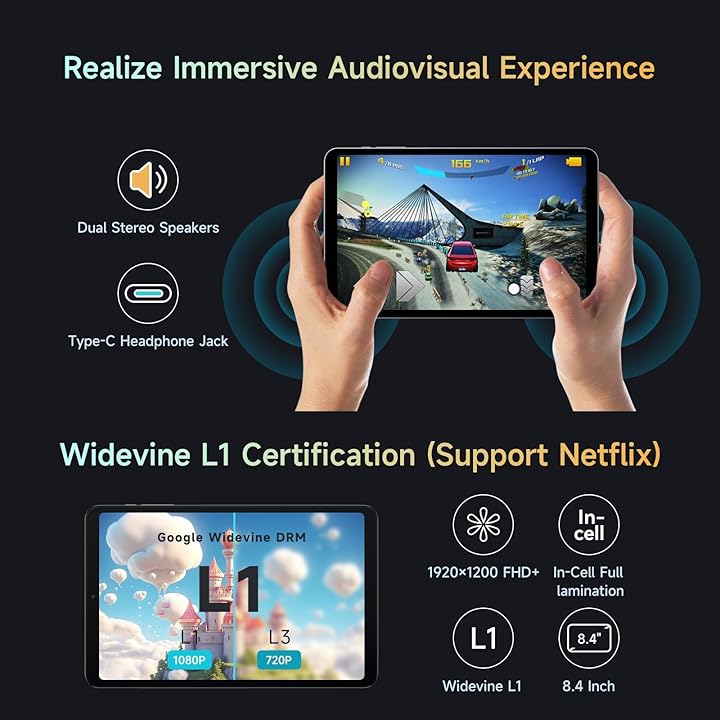 Tableta ALLDOCUBE® iPlay60 Mini Pro, Android 14, 8.4 inch Helio