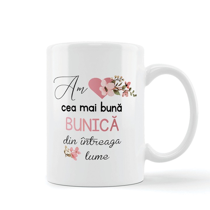 Cana Personalizata, Cea Mai Buna Bunica, 300 ml