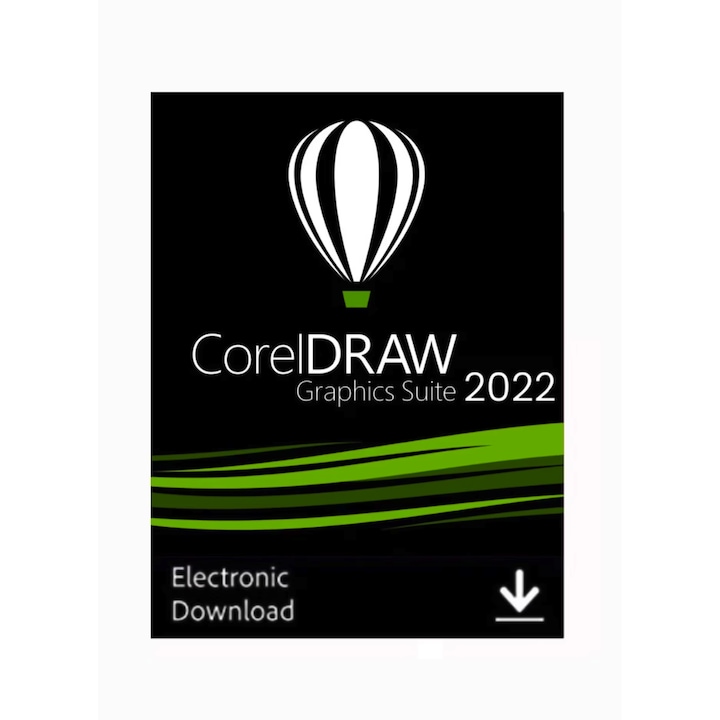 CorelDraw Graphics Suite 2022 vállalati licenc, örökös elektronikus kulcs, macOS