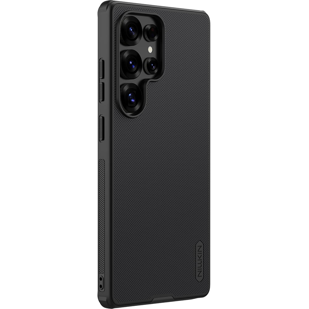 Husa Nillking Frosted Shield Pro Magnetic pentru Samsung Galaxy S25 Ultra, negru