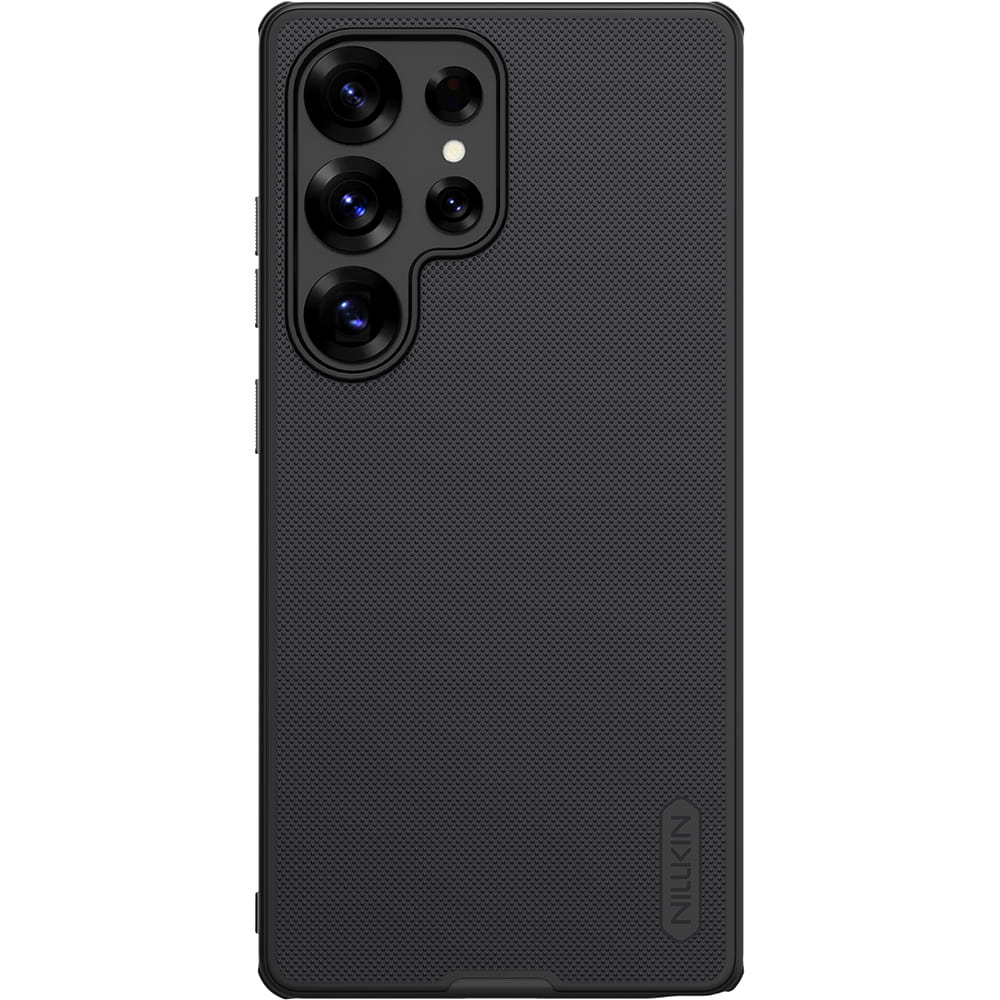 Husa Nillking Frosted Shield Pro Magnetic pentru Samsung Galaxy S25 Ultra, negru