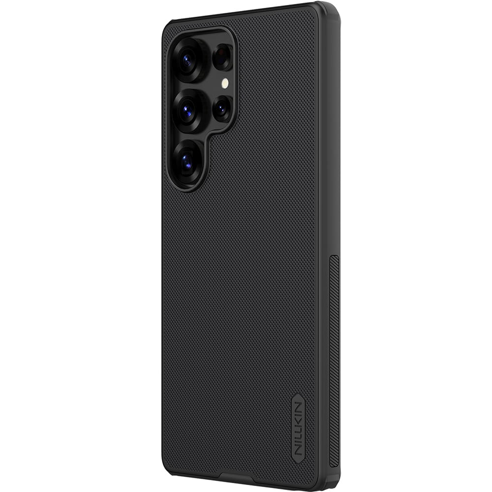 Husa Nillking Frosted Shield Pro Magnetic pentru Samsung Galaxy S25 Ultra, negru