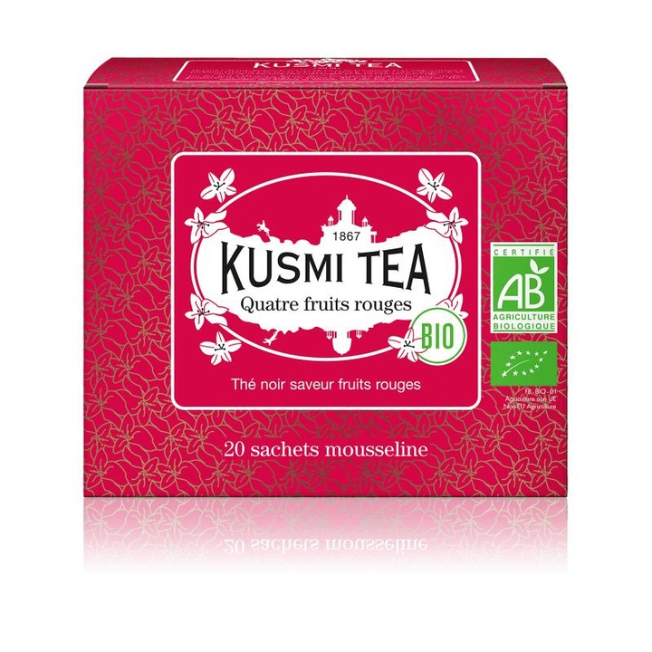 Ceai Kusmi 4 Red Fruits 20 plicuri/cutie 40gr