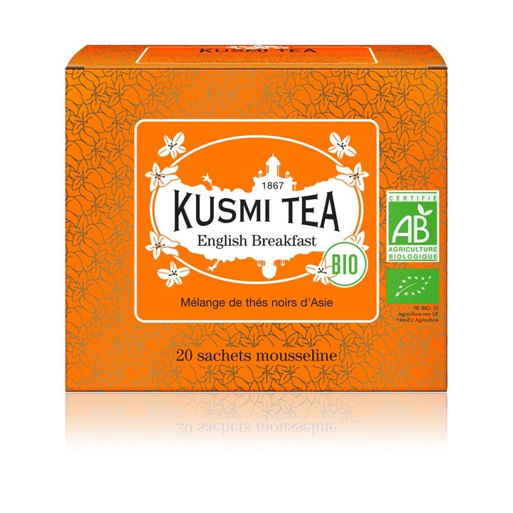 Ceai Kusmi English Breakfast 20 plicuri/cutie 40gr