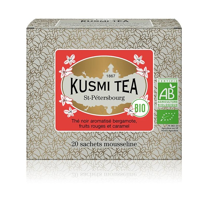 Ceai Kusmi Organic St. Petersburg 20 plicuri/cutie 40gr