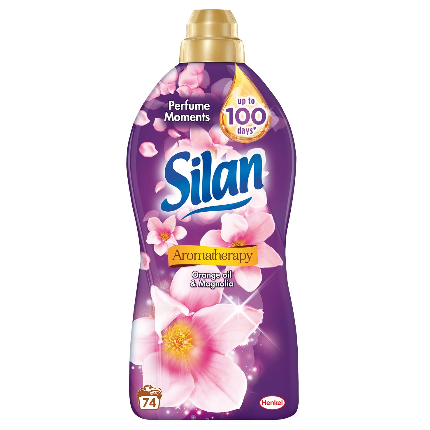 Balsam de rufe Silan Aromatherapy Orange Oil & Magnolia, 1.85 L, 74 spalari