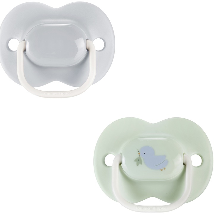 Suzeta ortodontica Tommee Tippee Anytime,0-6 luni, Ratusca, 2 buc