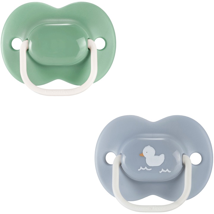 Ортодонтска залъгалка Tommee Tippee Anytime, 18-36 месеца, Патенце, 2 броя