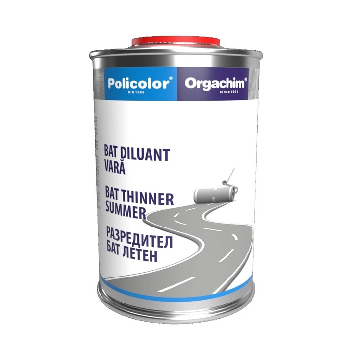 Diluant Deko Bat, pentru vopsele de marcaj rutier, 1 L