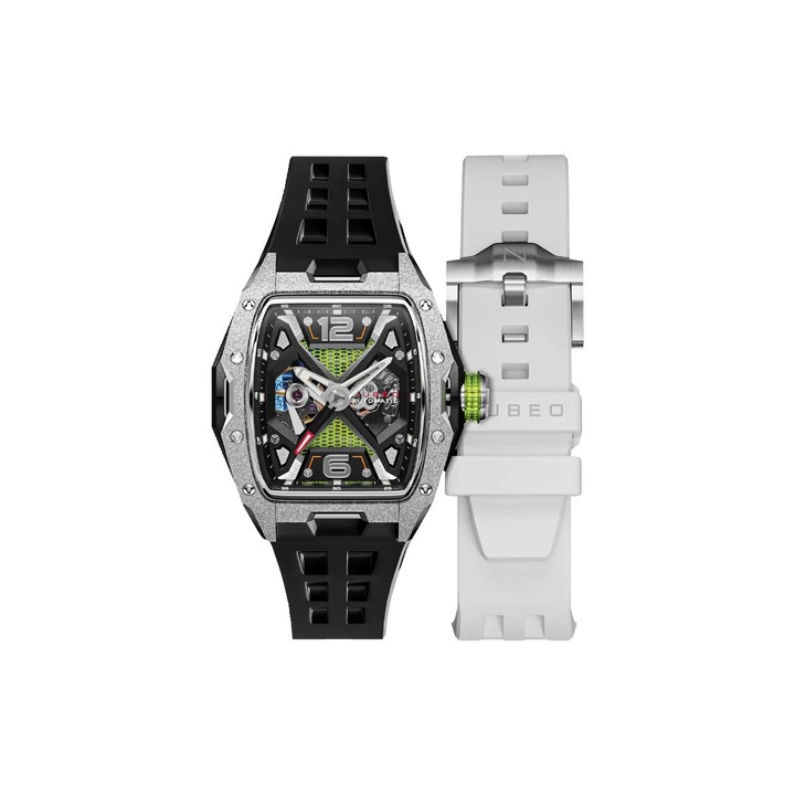 Ceas barbatesc Nubeo NB-6078-08, Automatic, 46mm, 5ATM