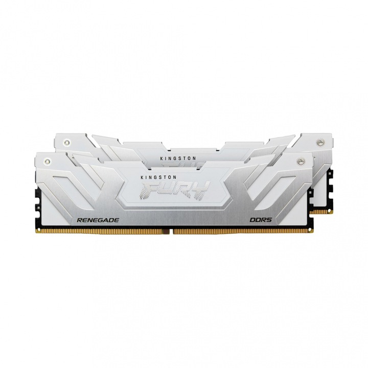 Memória Kingston FURY Renegade White 48GB (2x24GB) DDR5 8400MHz CL40 KF584CU40RWK2-48