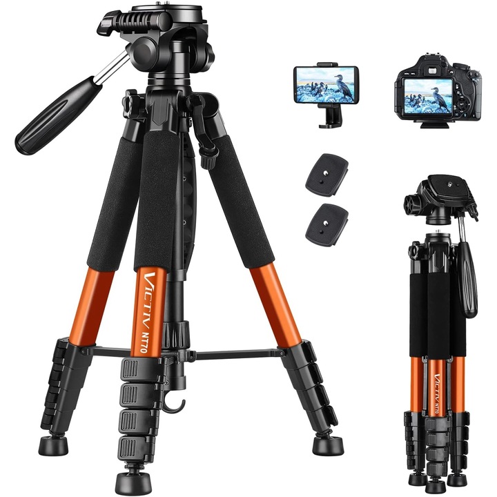 Телескопичен фото статив Xenomo® PRO STAND, професионален, за телефон/камера, регулируем, универсален