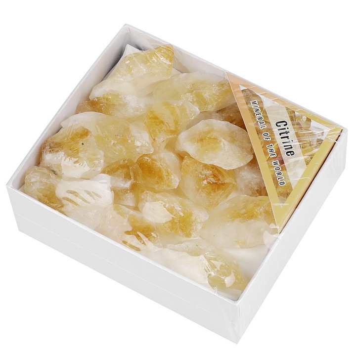 Cristale de citrin naturale, 9.5x8x4cm