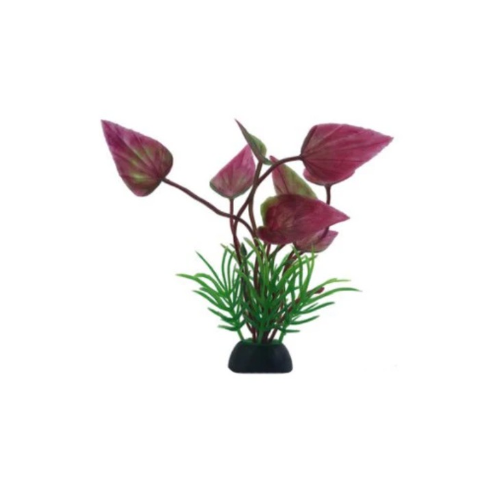 Dekoratív műnövény akváriumba, 10 cm