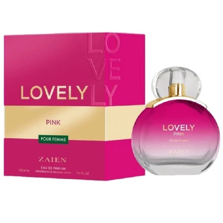 Dubai Parfüm, Zaien Lovely PINK Pour Femme, női 100ml