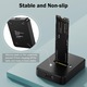 Adaptor M.2 Nvme Sata Ssd Pocket USB-C 3.1 Drive, Puepoul, Viteza 10gbps, Enclosure portabila, Dimensiune pentru 2280 2260 2242 2230, Compatibil cu M.2 (M Key, B+M Key) NVMe & SATA NGFF SSD Dock, Plug and play, Negru