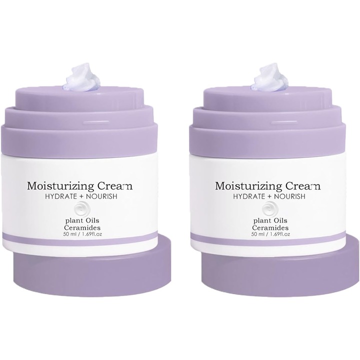 Gyógynövényes krém hidratálásra, fiatalításra, bőrápolásra és világosításra, könnyen felszívódó 2x50ml