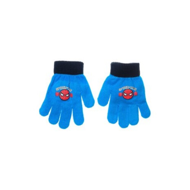 Manusi textil Spider-Man 27769, Albastru, Unica