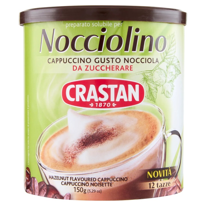 Cappuccino cu Aroma de Alune de Padure, Crastan, 150 g