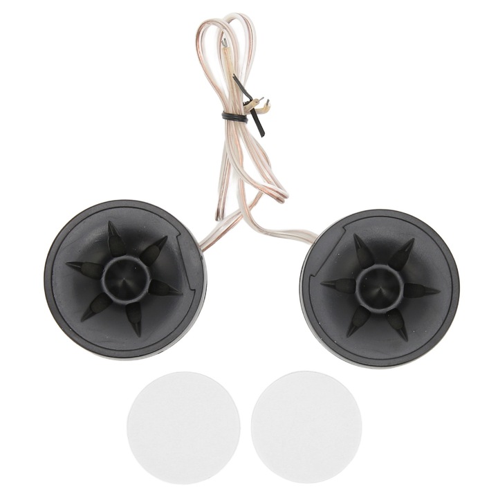 Magassugárzó mini dóm, Jormftte, ABS, 350 W, 8 Ω, fekete