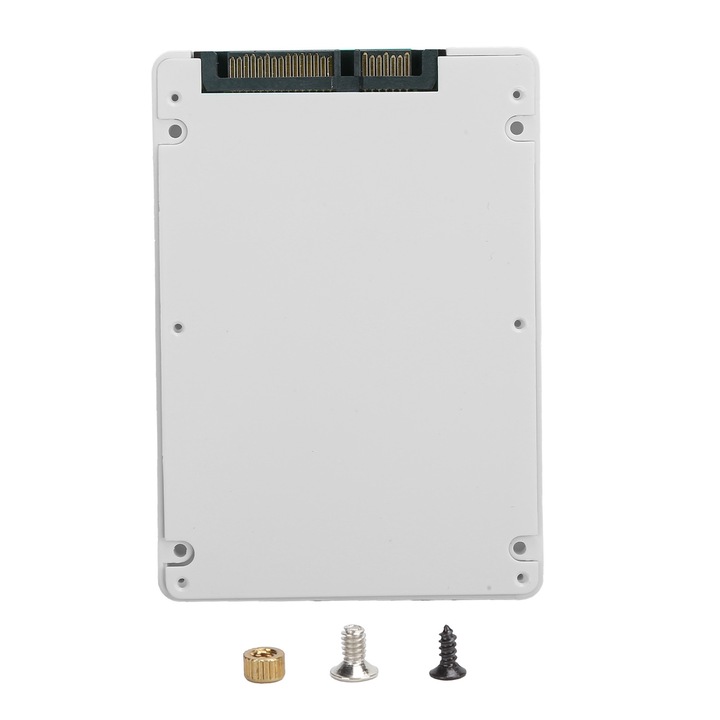 mSATA-SATA 3.0 adapter, Jormftte, műanyag, fehér, 2.5in, 7mm