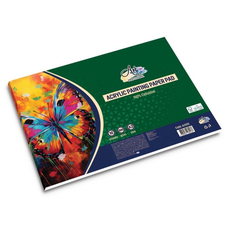 Bloc desen acrilic A3 400gr. 10 file