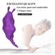 Vibrator pentru chiloti, Purtabil, Control prin aplicatietelecomanda aplicatie, Potrivit pentru femei, 9 Moduri, Silicon, Mov, 9.9cm