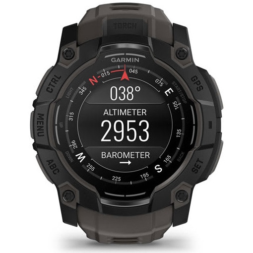 GARMIN ガーミン Instinct 3 AMOLED 45mm Black Smartwatch Garmin Instinct 3, 45mm, AMOLED, GPS, Android/iOS